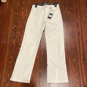 Never worn Club Monaco Structured Bootcut Jeans